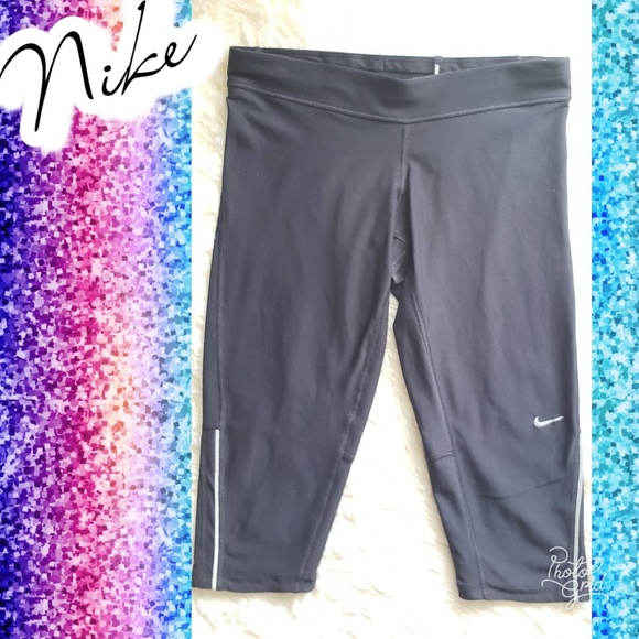 Nike Pants - Nike running capri pants leggings small